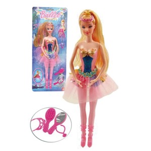 Boneca Ballet  Com  Acessorios