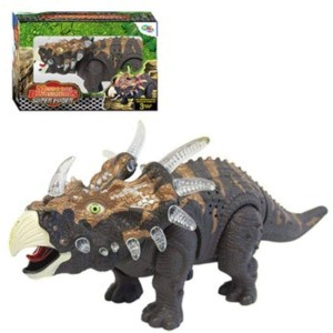 Dinossauro Triceratops a Pilha
