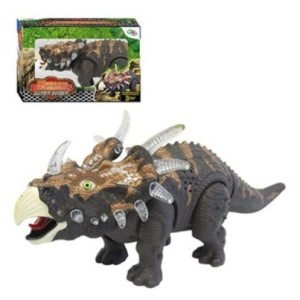 Dinossauro  Com Luz e Som a Pilha