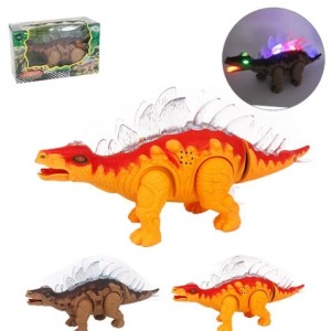 Dinossauro  Estegossauro Com Luz e Som a Pilha
