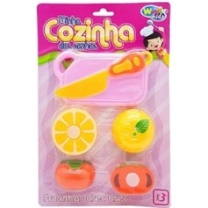 Crec Crec  Frutinhas  Com 6 Peças