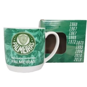 Caneca Porcelana 290 ML Palmeiras