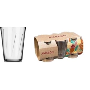 Copo Multiuso Amazon 190Ml Luva Com 6