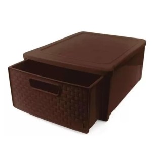 Gaveteiro Modular  Rattan Marron