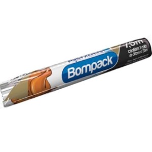 Papel Aluminio Bomback 30 x 7,5 metros