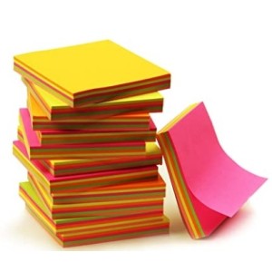 Bloco de Notas de Papel Autoadesivo  Unidade