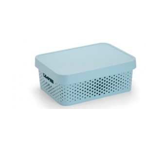 Caixa Organizadora 11 Litros Azul