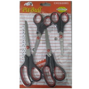 Kit Tesoura Com 4 Peças