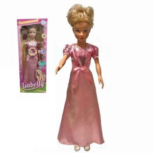 Boneca Isabelly  Princesa Rosa
