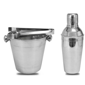 Kit  Bar  Inox 3 Peças