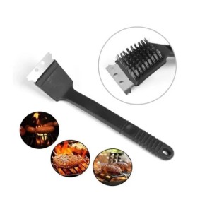 Escova Para Grelha  Plastica Cercas de Metal 23 Cm