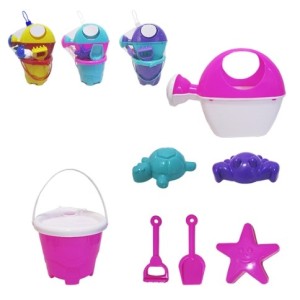 Kit Praia  Regador ,Balde e Acessórios