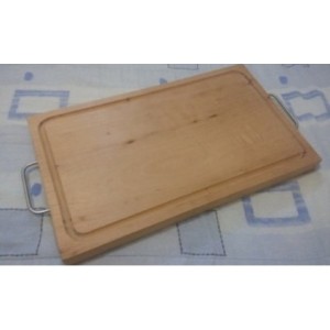 Tábua Retangular Com Alça  37 x 27 cm