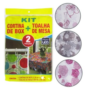 Cortina para Box com Brinde Surpresa