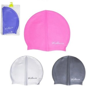 Touca  De  Natação Em Silicone  Adulto