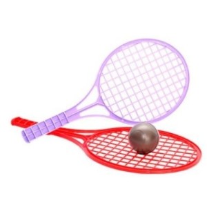 Raquete Com 2 Na  Solapa