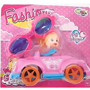 Bonecas Com Carro e Acessorios