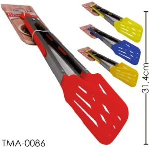 Pegador  De Salada  De Inox  Com Plastico  31.4CM