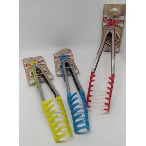 Pegador  De  Salada De  Inox  Com  Plastico 31,3 CM