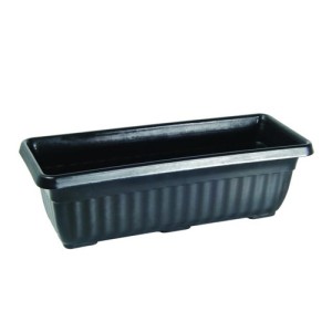 Floreira 35 Cm Preto