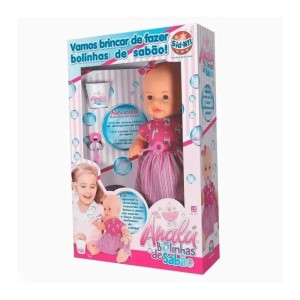 Boneca  Analu  Bolinhas  De  Sabão
