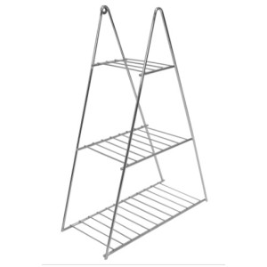 Prataleira  Decorativa  Losango  Cromo