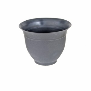Vaso Redondo 22 Cm Preto