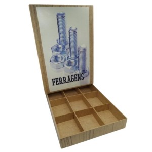 Caixa de Ferragens  Mdf