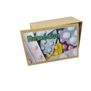 Caixa  De  Remedios  27 X 17 X 13CM