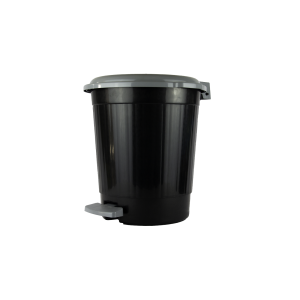 Lixeira  Com Pedal  7 Litros  Preta