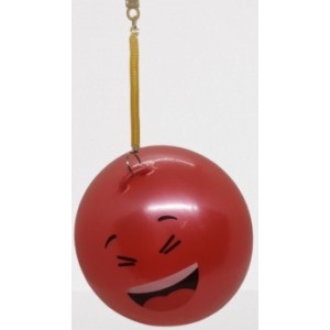 Bola De  Plastico Inflável Com  Mola  Unidade