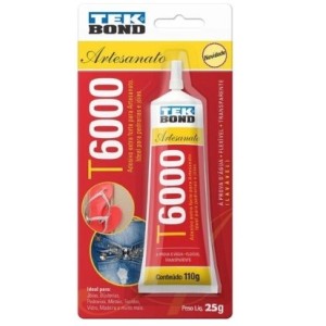 Adesivo  Para  Artesanato  T6000  25 Gramas