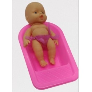 Boneca  Bebe  Banho