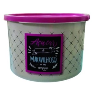 Pote  Decorado  Açúcar 1800 Ml