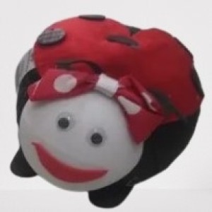 Peso de Porta  Joaninha