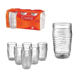 Conjunto Copo Crystal Line Com 6 Unidades