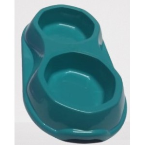 Comedouro  Duplo  Grande  2  x 400 ML