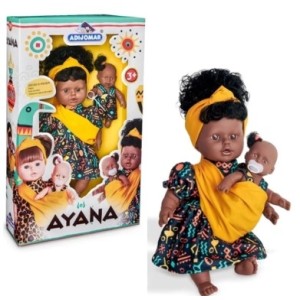 Boneca  Ayana  Negra