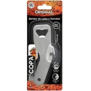 Abridor  De Latas/ Garrafa Copa Com Cartela