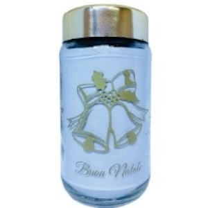 Pote Vidro  750 Ml  Requnte  Dourado  Decorado