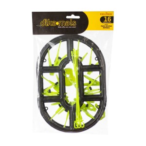 Varal  Oval  Com 16 Prendedor  Exclusive