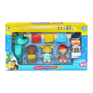Coleção  Turma Do  Bita  Com  Blocos
