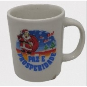 Caneca  Decorada  Natal   120 Ml