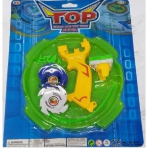 Pião Com  Lançador - Sortidos   pp - Tamanho- 34CM