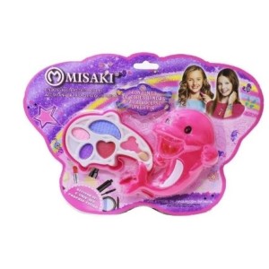 Kit  Maquiagem  Infantil  Em Estojo Plastico