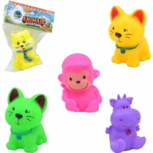 Brinquedos em Plastico Animal Sortidos