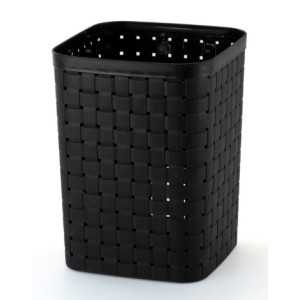 Cesto Pratico  Rattan 9 Litros  Preto