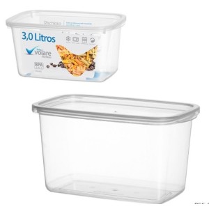 Pote  Retangular   Volare  3,0 Litros