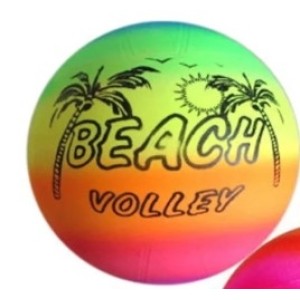 Bola  Leve de Vinil  22 Cm Colorida  Vazia