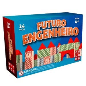 Futuro  Engenheiro  24 Peças - Madeira